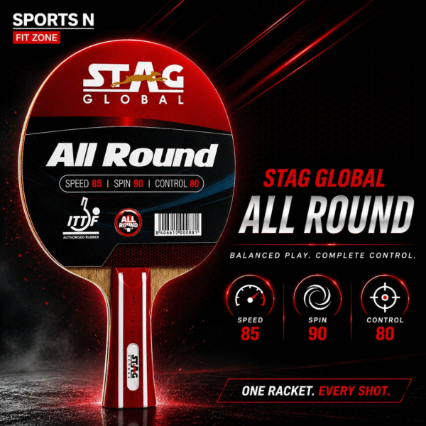 STAG ALL ROUND TABLE TENNIS RACKET