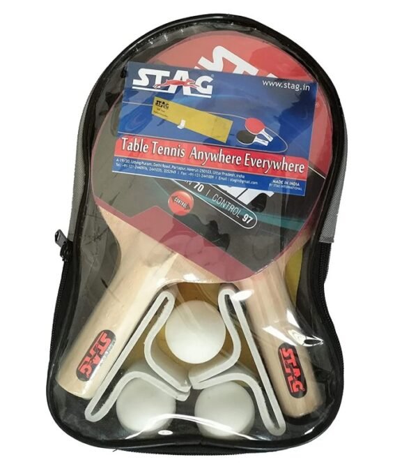 STAG ANYWHERE EVERYWHERETABLE TENNIS KIT WITH PLAYANYWHERE NET