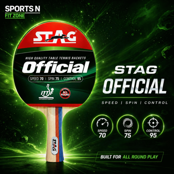 STAG OFFICIAL TABLE TENNIS RACKET
