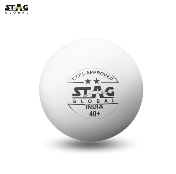STAG 2 STAR TABLE TENNIS BALL White