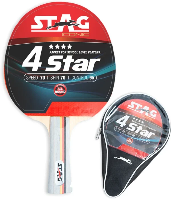 STAG 4 Star TABLE TENNIS RACKET