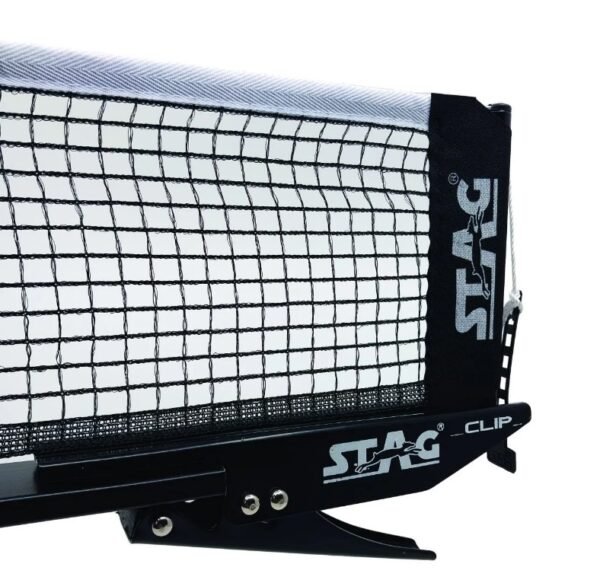 STAG Clip TABLE TENNIS NET Strong Grip & Durable Cotton Net Easy Setup