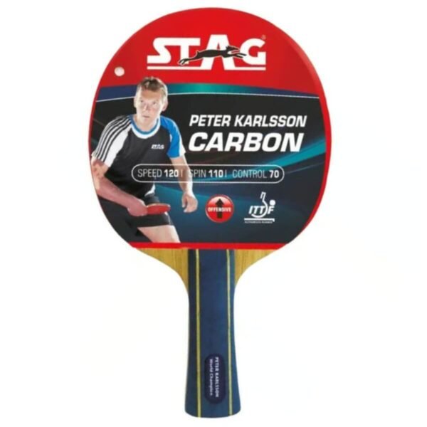 STAG PETER KARLSSON CARBON TABLE TENNIS RACKET