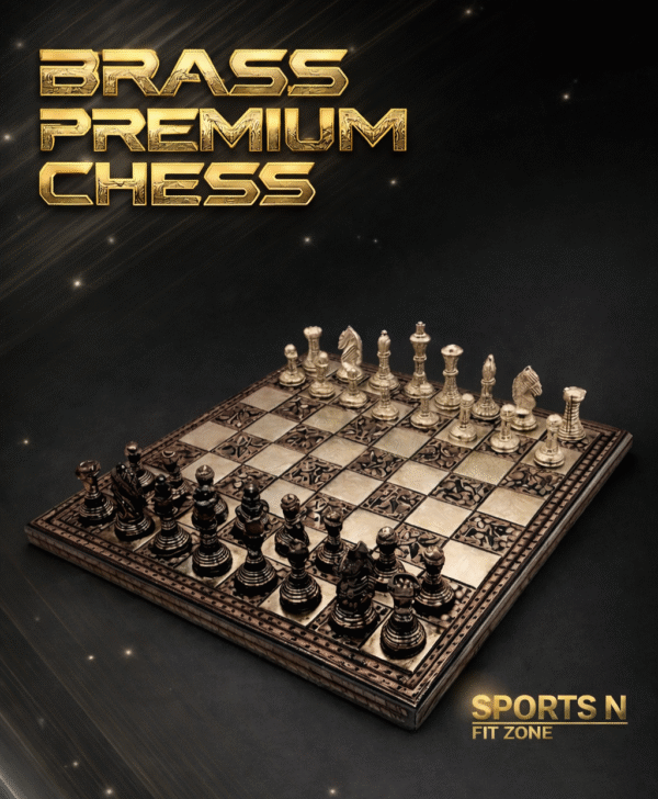 Brass Premium Chess (14x14)